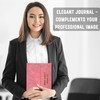 JC Classics Notary Journal Log Book Hardcover with Privacy Guard