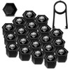 Biomar Labs Set of 20 Car Wheel Nut Caps Screw