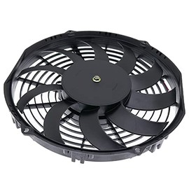 Solarhome VA11-AP7/C-57S Universal 12V Blow Cooling Fan 255mm/10 Inch Dia for Spal
