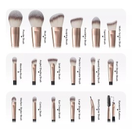 Maquillaje Estuche Portátil Brochas Cosmetiquera Organizador Maquillaje