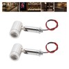 2 Pcs Mini LED Spotlight DC12V 1W 30° Angle Indoor