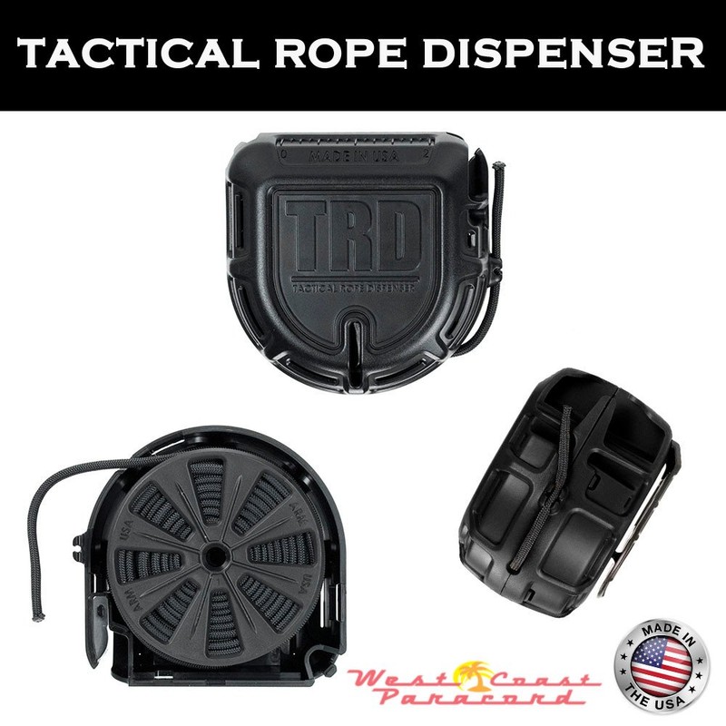 Rope Dispenser Kit with 200 Feet of Durable and Lightweight
