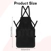 InnoHHustle Hair Stylist Apron Barber Apron Waterproof Hair Cutting Aprons