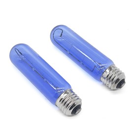 ATFOEEN 7006999 Blue Refrigerator Light Bulbs Fit for Sub Zero Fridge Light Bulb Replacement 120V 40W E26 E27 Freezer Glass Lamp Bulb, Pack of 2
