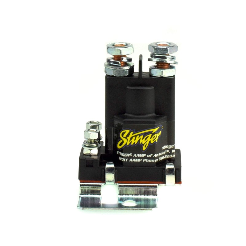 Stinger SGP38 80-AMP Battery Isolator and Relay,BLACK