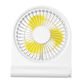 Ventilador de Escritorio Portátil, 3 Velocidades Ajustables USB-C Recargable, 5H Duración, Silencioso <25dB, Ideal Oficina/Hogar/Viajes (Modelo AYL-F01)