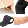 Compression bandage large 7.5cm Achilles tendon taping compression tape Injury Prevention Tape Beige 4ea
