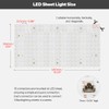 SuperlightingLED 1 Pc 6000K Daylight White LED Sheet for Backlighting,