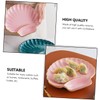 MAGICLULU 1Pc Dumpling Plate with Sauce Dish Creative Seasoning Dish