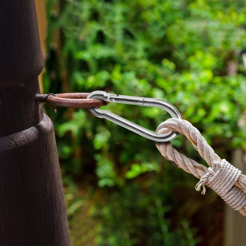 Carabiner Clip Heavy Duty Spring Snap Hook Big 5.5 Inch