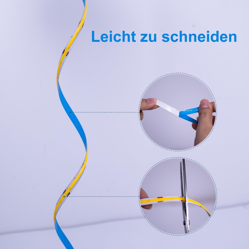 Macchiatto COB LED Strip Warm White 5 m