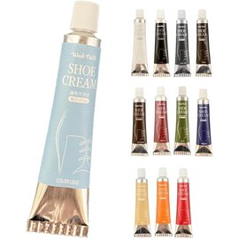 Woodfield Toning Shoe Cream, 0.5 oz (15 g), 12 Colors, Made in Japan, Pumps, Leather Shoes, Business Shoes, Shoe Care, Toning Cream, Colorless, 0.5 fl oz (15 ml), Colorless