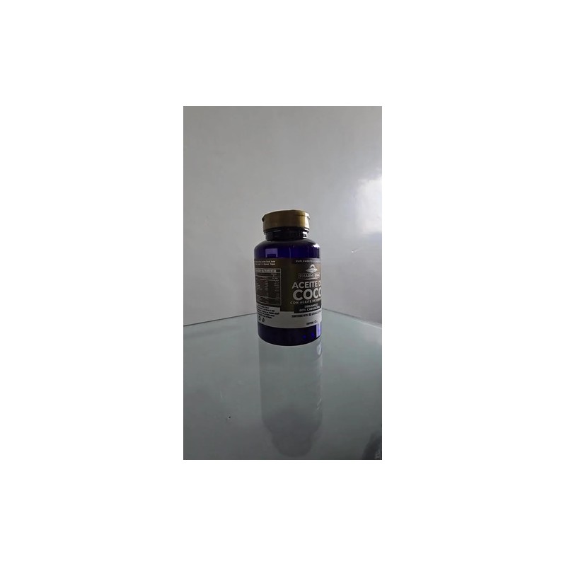 Cápsulas De Aceite De Coco Con Aceite De Orégano 60