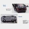 HTLNUZD 1/24 911 GT3 R Alloy Diecast Car, Adult Collectible