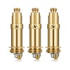 Neikafan Pack of 3 Clack Plug Bolt Pop Up Drain