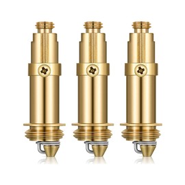 Neikafan Pack of 3 Clack Plug Bolt Pop Up Drain Valve Screws for Most Sink Plugs Drain Plugs