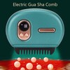 Electric Gua Sha Comb 9 Vibration Gears Heating Stone Needle