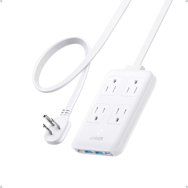 Anker Anker Charging Station, 20W Max 8-in-1 USB-C Power Strip