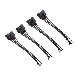 Ignition Coil Female Plug Connector Harness Fit for Toyota RAV4 Hybrid SE Sport Utility 4-Door 2.5L 2494CC 152Cu. In. l4 FULL HYBRID EV-GAS (FHEV) DOHC Naturally Aspirated 2017 Upgraded Replacement