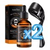 Kit Barba Serum Natural + Rodillo Micro Agujas Crecimiento