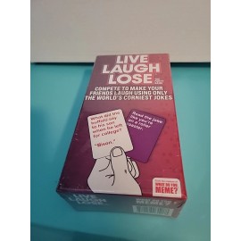 GAME Live Laugh Lose NEW/Sealed -The Party Game Where You Compete to Make Corny Jokes