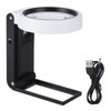 TH‑7018A Multifunctional Magnifier with LED Light Handheld Foldable Magnifying Glass