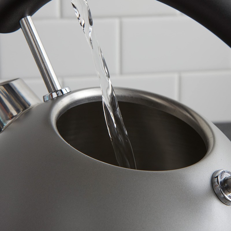 West Bend Electric Kettle Retro-Styled Stainless Steel 1500 Watts with