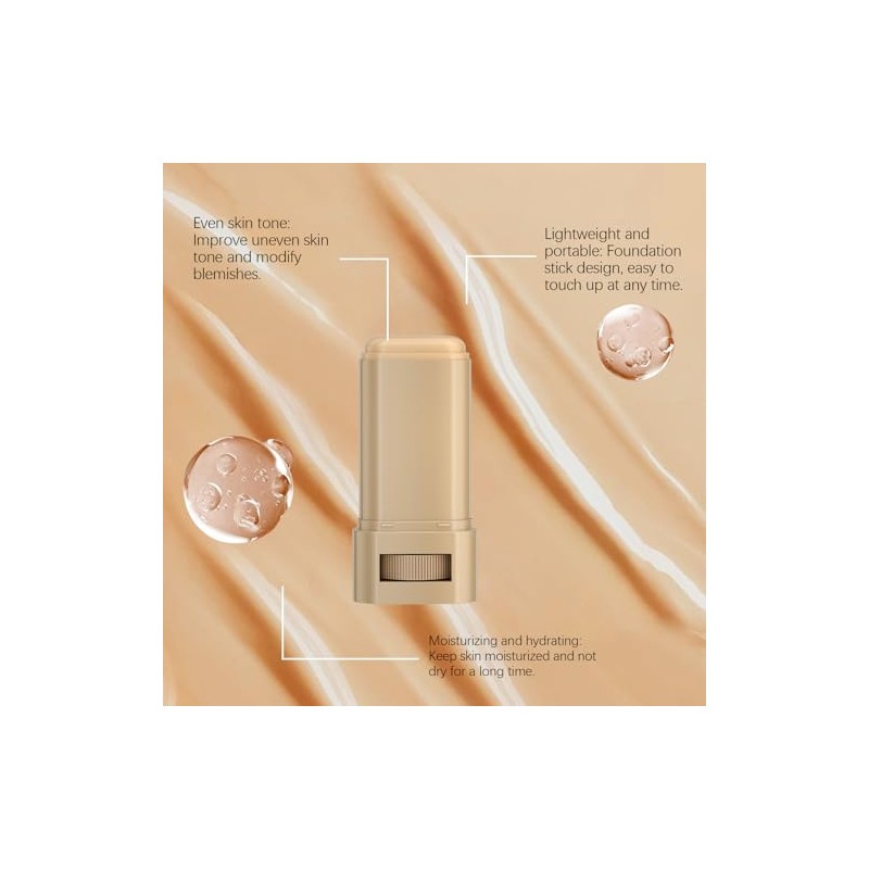 Timlife Unidades Base Maquillaje Barra Bálsamo Belleza Sérum Tinte Piel