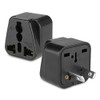 BoxWave Universal to Australian Outlet Plug Adapter - Black, Plug
