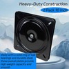 2Pcs 10" Swivel Base Plate Replacement 360° Ball Bearing for