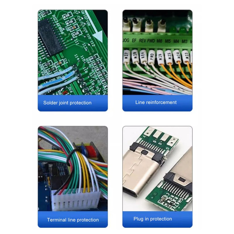 UV Glue Electronic Cable Curing Adhesive for Wire Fixed Solder