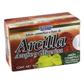 Jabón GNVid Acila Azufre Glicerina Vegano Orgánico 90g Rostro                                                                                         