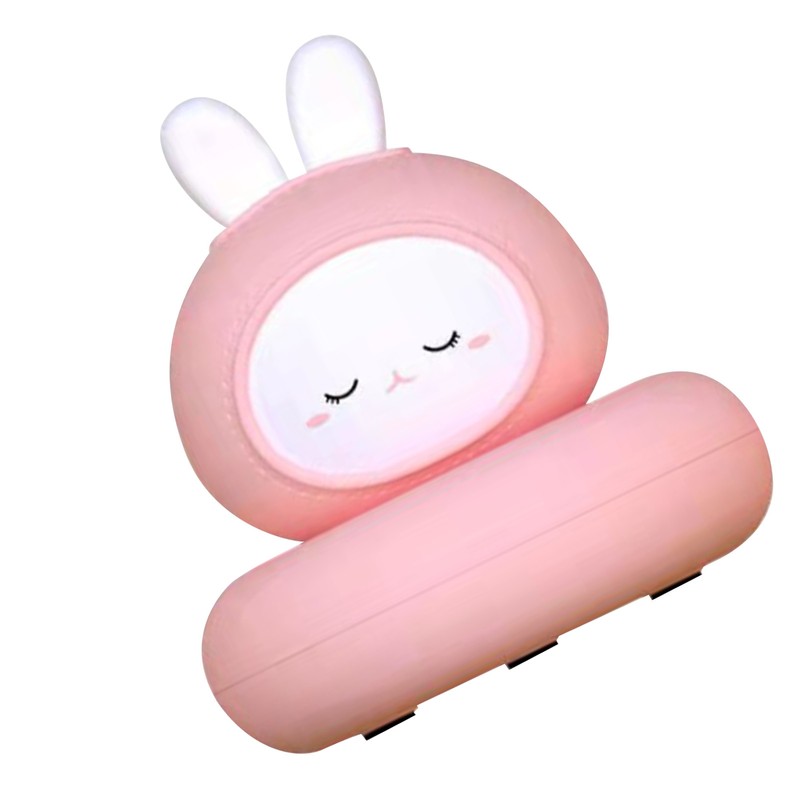 Rabbit Night Light Soft Light Rechargeable Cute Tap Control Nursery