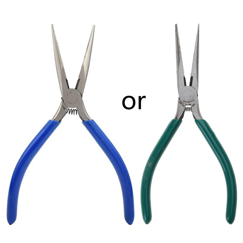 jojobasec Stainless Steel Long Nose Pliers 160mm Length Secure Grip