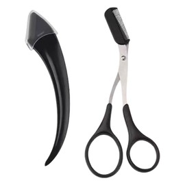 1 Piece Of Eyebrow Trimmer And 1 Piece Of Eyebrow Trimmer, Eyebrow Repair Tools, Eyebrow Beauty Supplies, Manual Eyebrow Trimming Tools.
