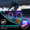 KaiDengZhe Bike Wheel Lights Rechargeable, 4 PCS Multicolor Bike Spoke