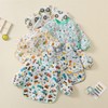 ElecMotive 5 Pack Long Sleeve Bib,Baby Toddler Waterproof Sleeved Bib