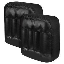 HEYTIMI Leather Seat Cushion Extra-Thick Booster Seat with Breathable Bottom Layer Perfect for Office Chair or Car Seat Provides Support for Elderly or Those with Limited Mobility (2)