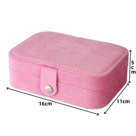JIMCOM Jewellery Box,Jewellery Organiser&Travel Jewellery Box(6 * 4 * 2) In,Jewellery Box For Women& Girls