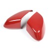 carcartrim-2022 Red ABS Side Mirror Cover Cap For C8 Corvette