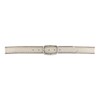 MUSTANG Women's Velour Belt, Dark Vanilla