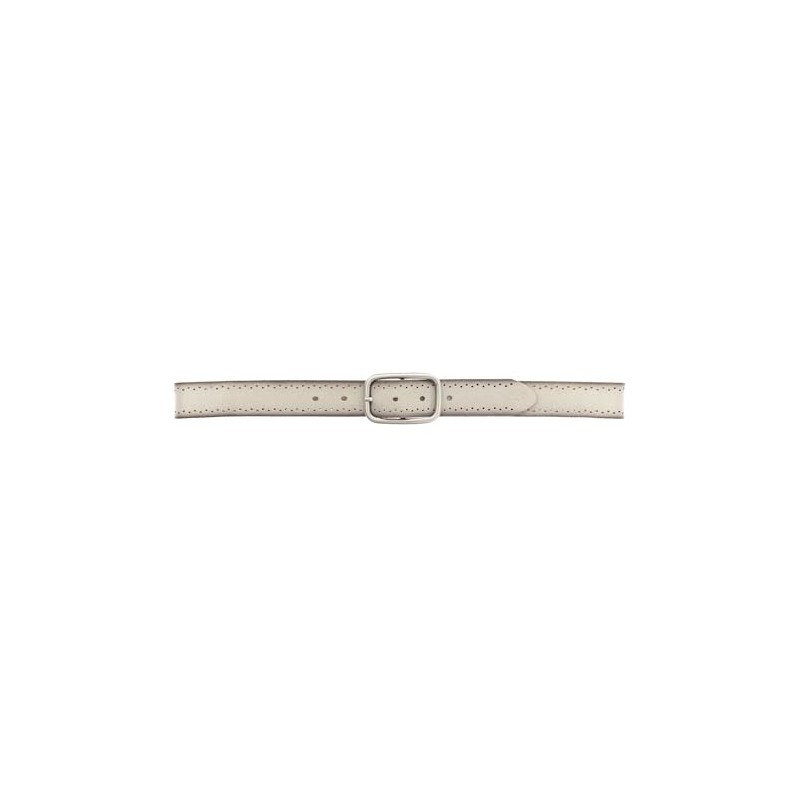 MUSTANG Women's Velour Belt, Dark Vanilla