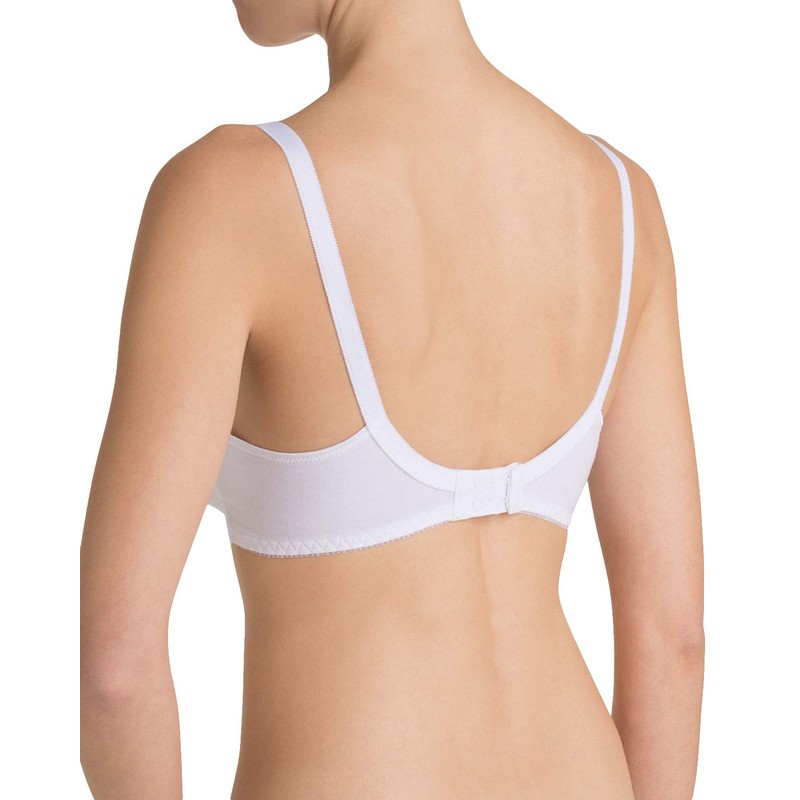 Triumph Triumph Womens Cotton Classic Stretch N Bra, White, 36C