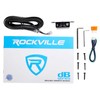 Rockville dB11 1400W Peak/350W RMS Mono 2-Ohm Class-D Car Amplifier,