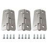 3Pcs Cooler Hinges with Screws Stainless Steel Replacement Fit for