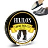 HILILON Black Shoe Polish 1.75oz 50ml Premium Leather Boot Polish,
