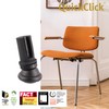 Wagner QuickClick® Chair Gliders Reversible Wool Felt + Plastic Silencer