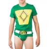 Underoos Mens Mighty Morphin Power Rangers Shirt/Brief Set NIB 2XL