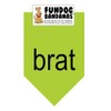 brat Dog Bandana (One Size Fits Most for Medium to
