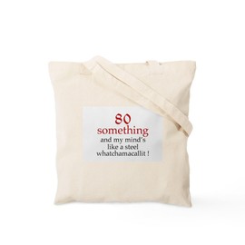 CafePress 80...Whatchamacallit Tote Bag Natural Canvas Tote Bag, Reusable Shopping Bag